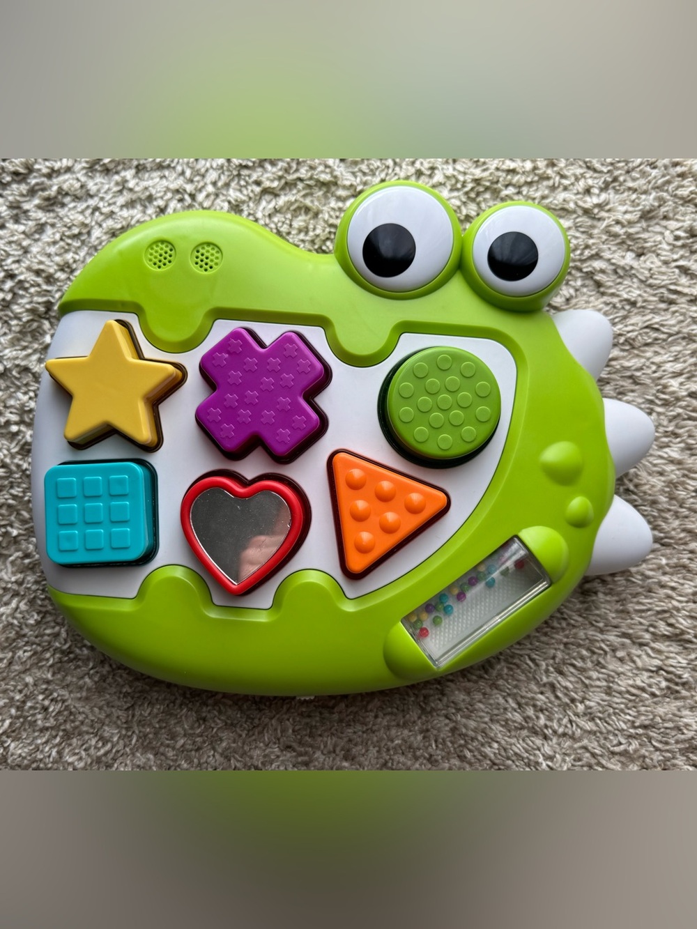 Hahaland Musical Dinosaur Shape Sorter Learning Toy 12M+ Tested Works